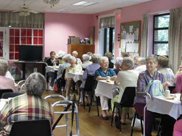 Lunch at Noon Sharp!